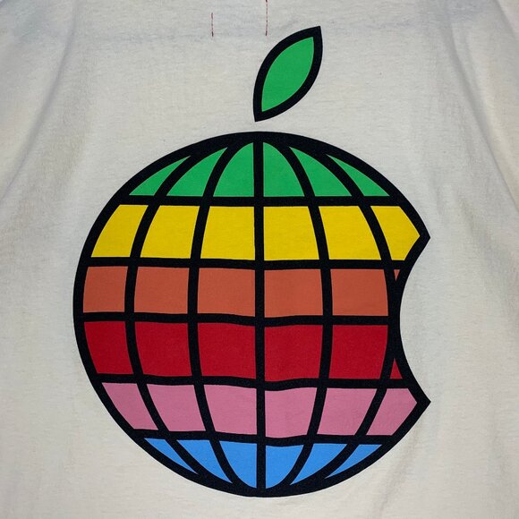 Diet Starts Monday Apple Tee Inside Out Stitching 2XL Short-Sleeve Shirt - Picture 6 of 14